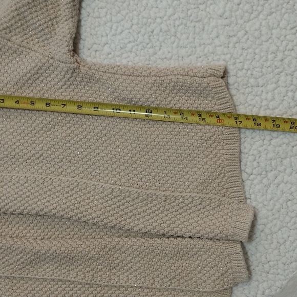 Ann Taylor LOFT Short Sleeve Open Front Cropped Cardigan Size M - Picture 5 of 7